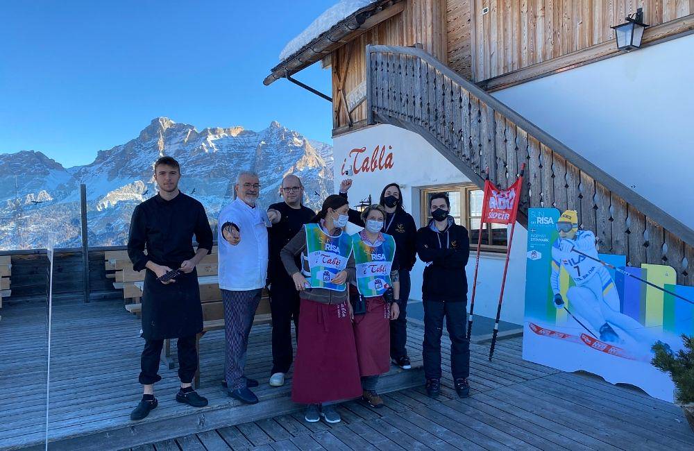 Grana Padano puts on skis!