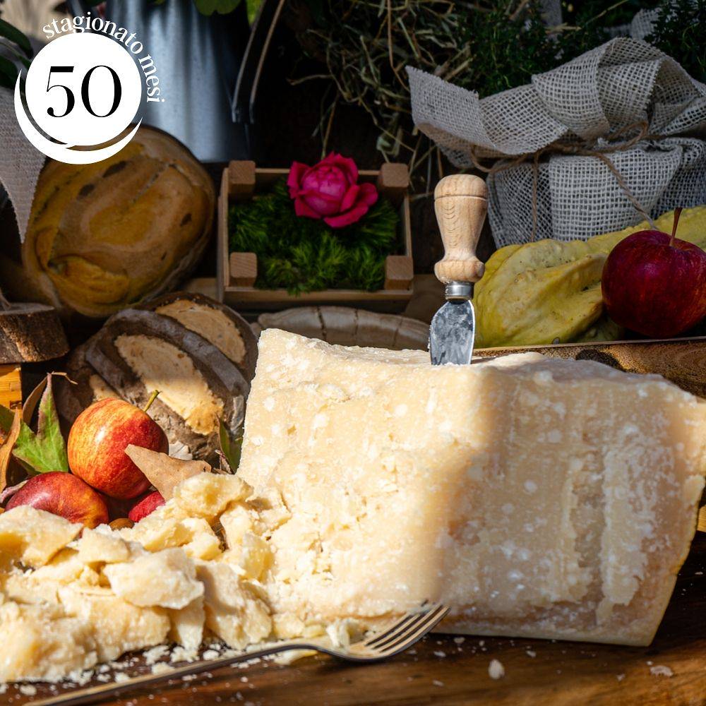 Grana Padano PDO Hay Selection Riserva 50 months - 500 gr