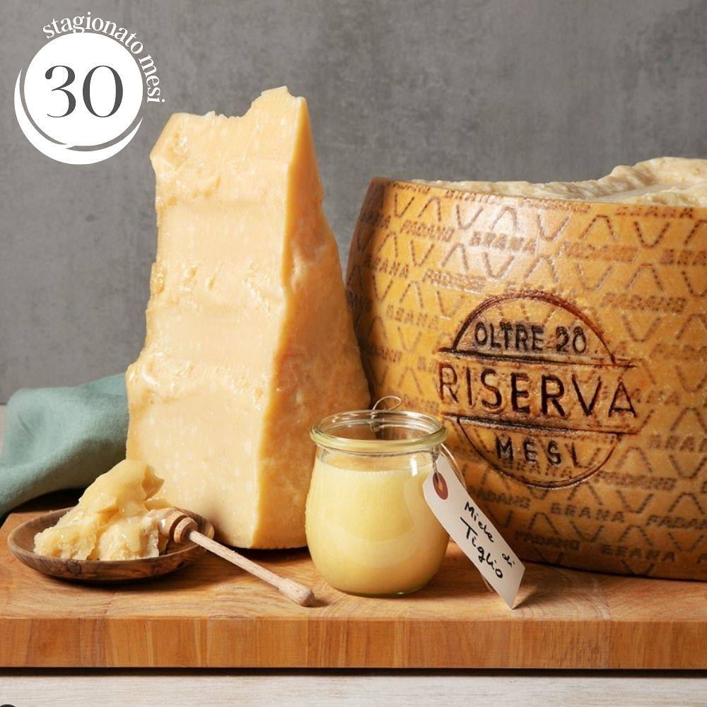 Grana Padano PDO Hay Selection Riserva 34 months - 1000 gr