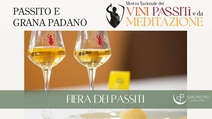 Grana Padano e Passito, perfect duo