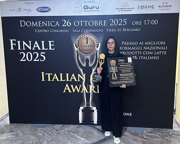 Latteria San Pietro vince agli Italian Cheese Awards 2025
