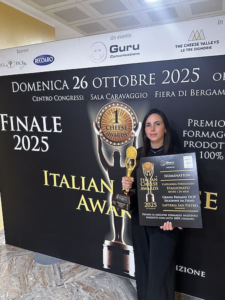 Latteria San Pietro vince agli Italian Cheese Awards 2025