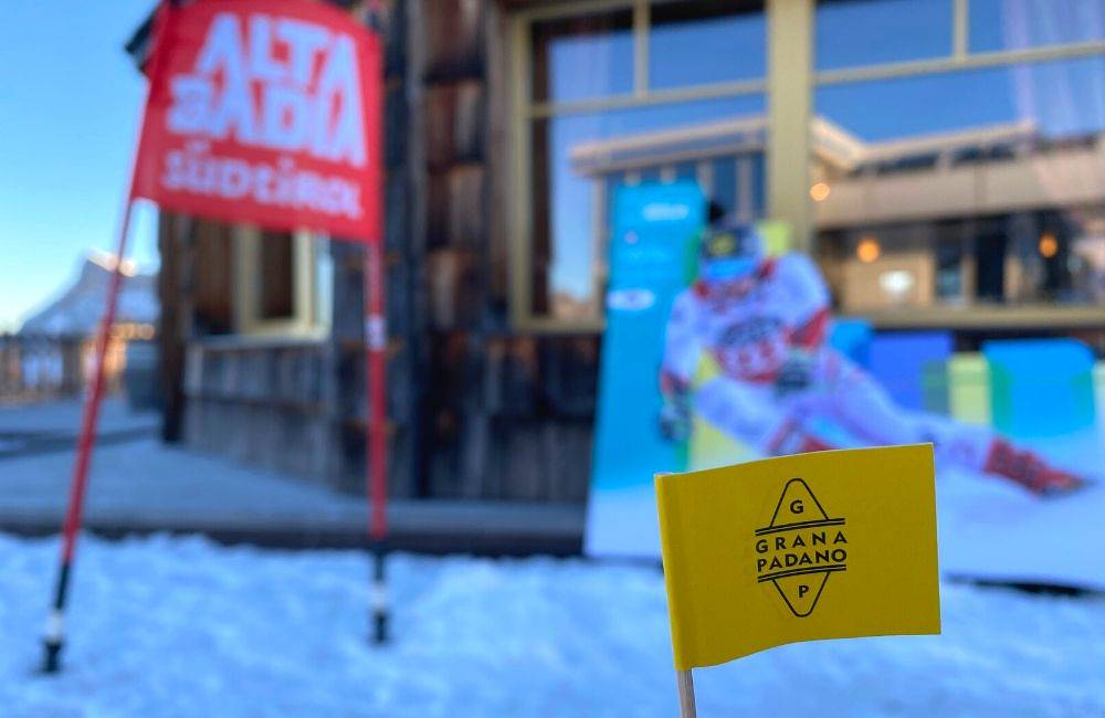 The Alta Badia chalets hosted Grana Padano at SunRisa
