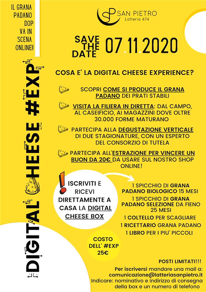 PARTECIPA ALLA DIGITAL #EXP, SCOPRI GRANA PADANO