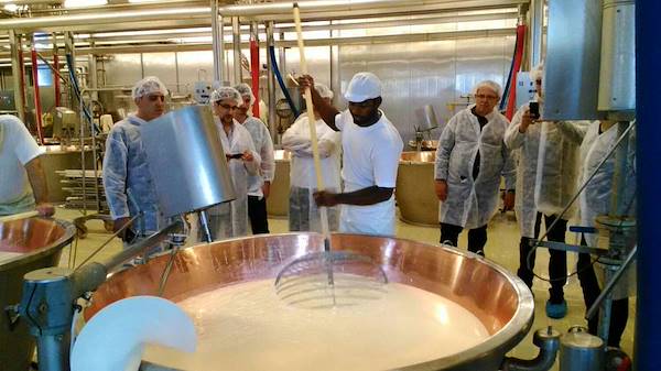 Israeli chefs visiting Latteria San Pietro