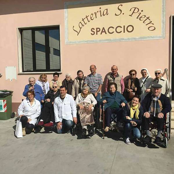 La casa di riposo di Cavriana in visita