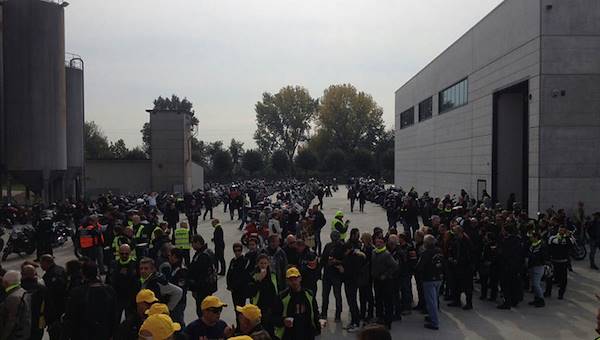 Motoraduno in San Pietro