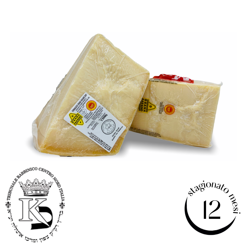 Kosher Grana Padano PDO 36 mesi - 1 kg