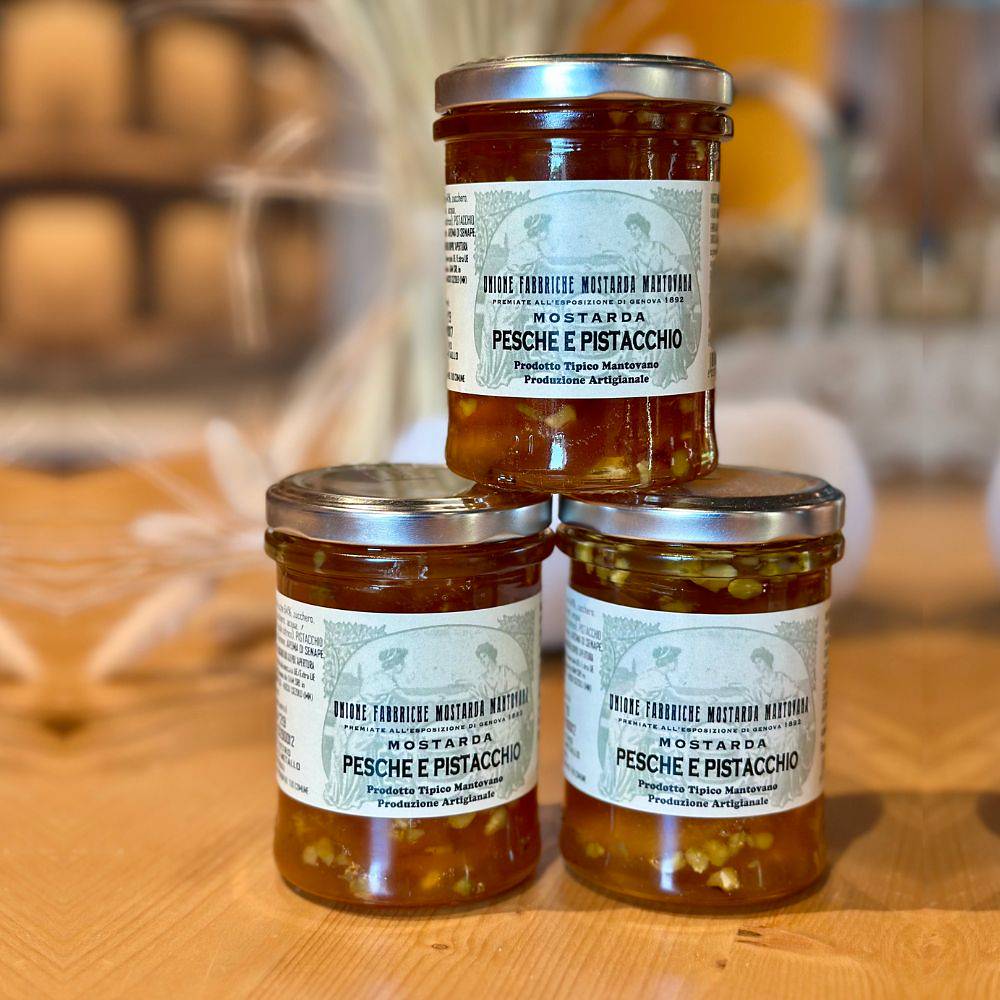 Mostarda di Pesche e Pistacchio