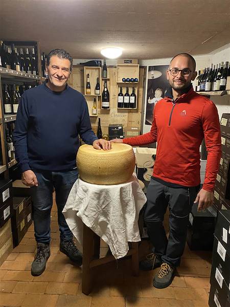 Presidente Pezzini e chef Aldo Fornasari 